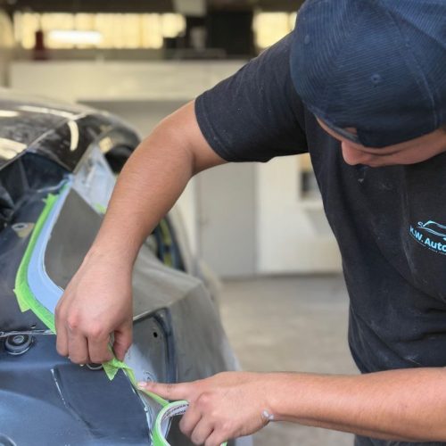 K.W. Auto Body Certified Tesla Repair Technicians K.W. Auto Body Certified Tesla Repair Technician